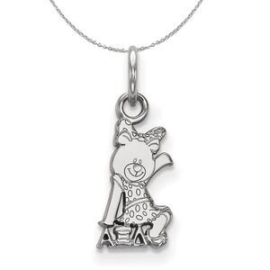Sterling Silver Alpha Xi Delta XS (Tiny) Pendant Necklace - 24 Inch